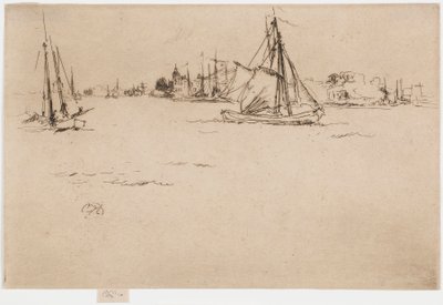 Dordrecht - James Abbott McNeill Whistler
