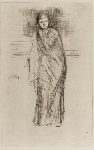 Modèle drapé - James Abbott McNeill Whistler
