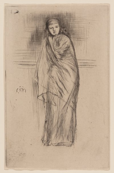 Modèle drapé - James Abbott McNeill Whistler