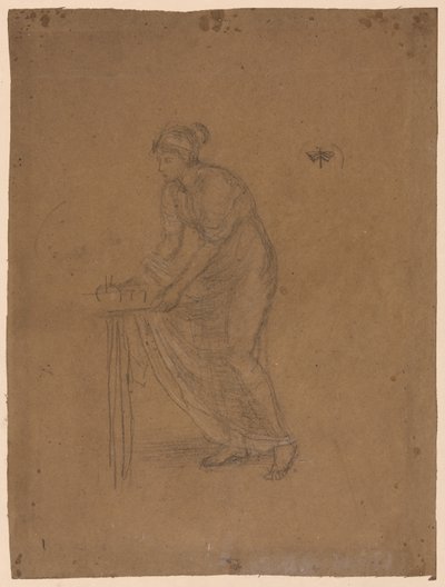 Modèle drapé - James McNeill Whistler