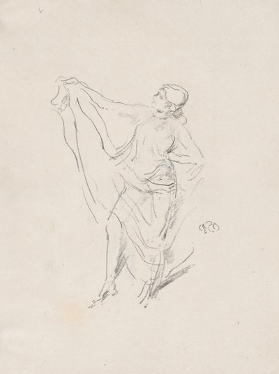 Modèle drapé, danse - James McNeill Whistler