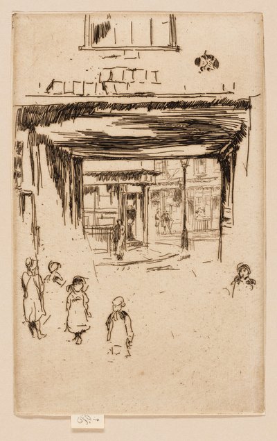 Drury Lane - James Abbott McNeill Whistler