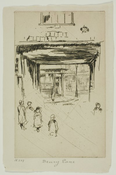 Drury Lane - James McNeill Whistler