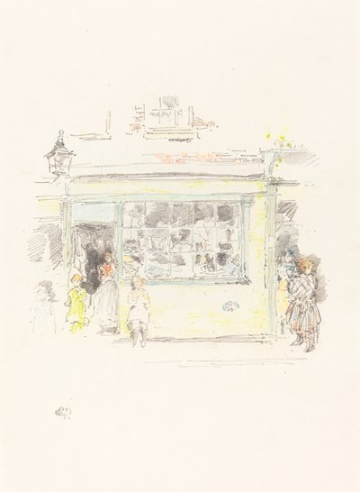 Chiffons de Drury Lane - James Abbott McNeill Whistler