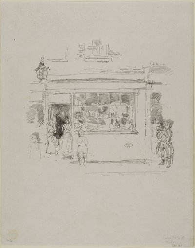 Chiffons de Drury Lane - James Abbott McNeill Whistler