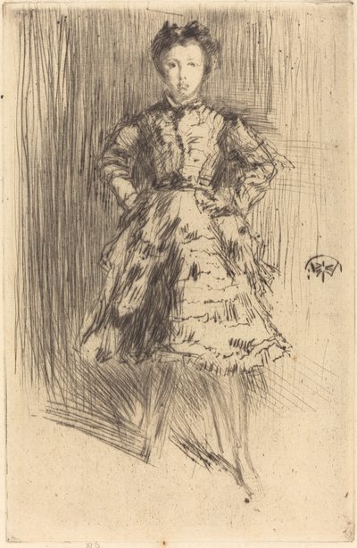 Elinor Leyland - James Abbott McNeill Whistler