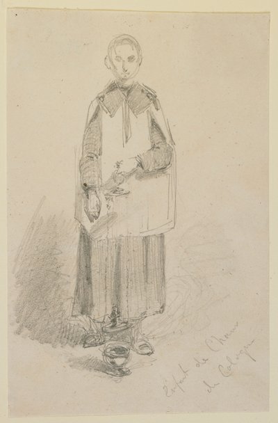 Enfant de Chœur de Cologne - James Abbott McNeill Whistler