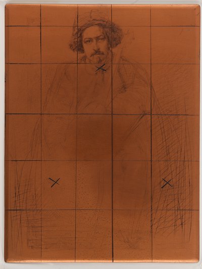 Plaque de gravure : Becquet - James Abbott McNeill Whistler