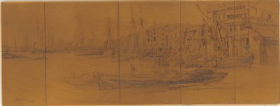 Plaque de gravure : Entrepôts de la Tamise - James Abbott McNeill Whistler