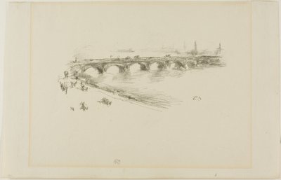 Soirée, Little Waterloo Bridge - James Abbott McNeill Whistler