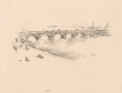 Soir, Petit Pont de Waterloo - James Abbott McNeill Whistler