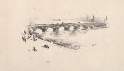 Soirée, Petit pont de Waterloo - James McNeill Whistler