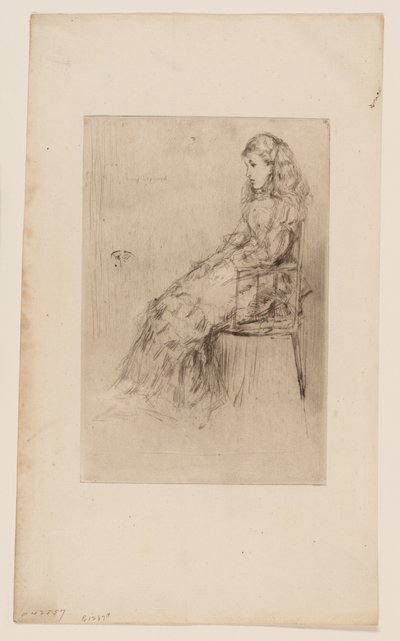 Fanny Leyland - James Abbott McNeill Whistler