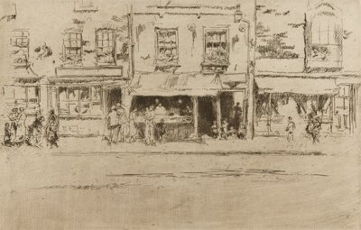 Poissonnerie, Chelsea - James Abbott McNeill Whistler