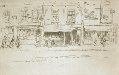 Poissonnerie, Chelsea - James McNeill Whistler