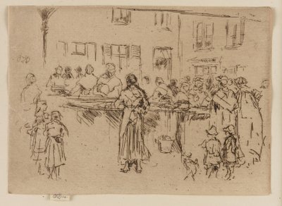 Femmes poissonnières, Ostende - James Abbott McNeill Whistler