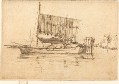 Bateau de pêche - James Abbott McNeill Whistler