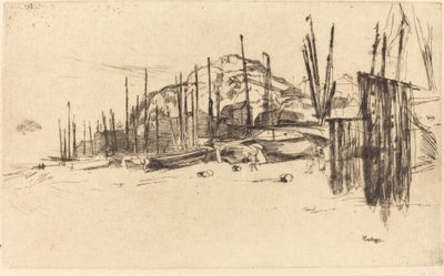 Bateaux de pêche, Hastings - James Abbott McNeill Whistler