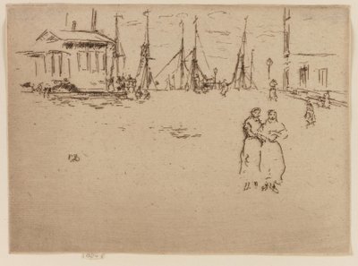Quai de pêche, Ostende - James Abbott McNeill Whistler