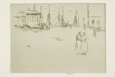 Quai de pêche, Ostende - James Abbott McNeill Whistler
