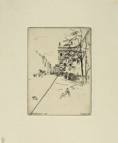 Fitzroy Square - James McNeill Whistler