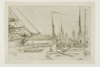 De Billingsgate - James Abbott McNeill Whistler