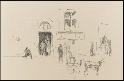Porte de la scène de la Gaieté - James Abbott McNeill Whistler