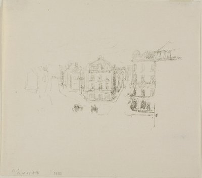 Grand Rue, Dieppe - James McNeill Whistler