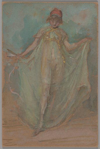Vert et bleu : La danseuse - James McNeill Whistler