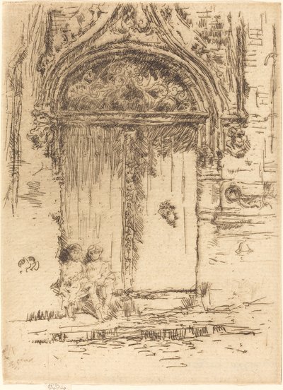 Maison du bourreau, Tours - James Abbott McNeill Whistler