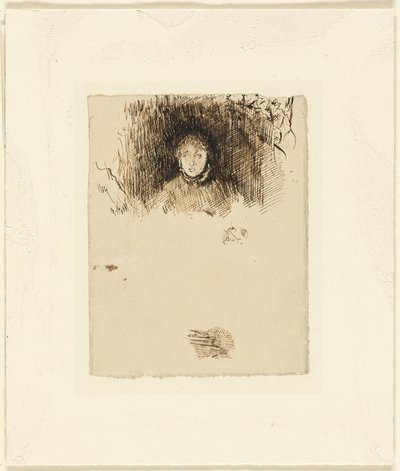 Tête de fille - James McNeill Whistler