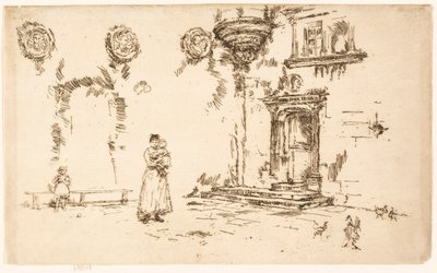 Hôtel Lallemont, Bourges - James McNeill Whistler