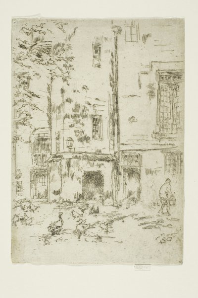 Hôtel de la Croix Blanche - James McNeill Whistler