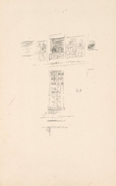 Hôtel Colbert, Windows - James McNeill Whistler