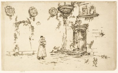 Hôtel Lallemont, Bourges - James Abbott McNeill Whistler