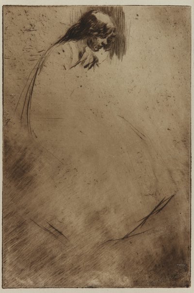 La Tête Penchée de Jo - James Abbott McNeill Whistler