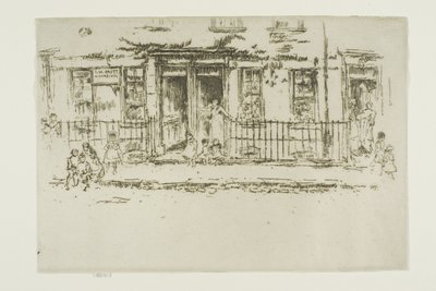 Justice Walk, Chelsea - James Abbott McNeill Whistler