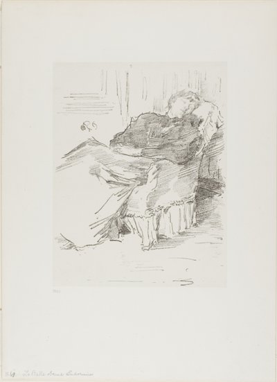 La Belle Dame endormie - James Abbott McNeill Whistler