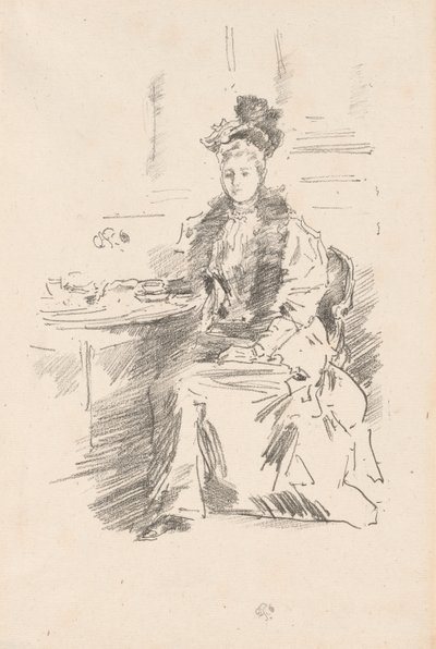 La Jolie New Yorkaise - James Abbott McNeill Whistler