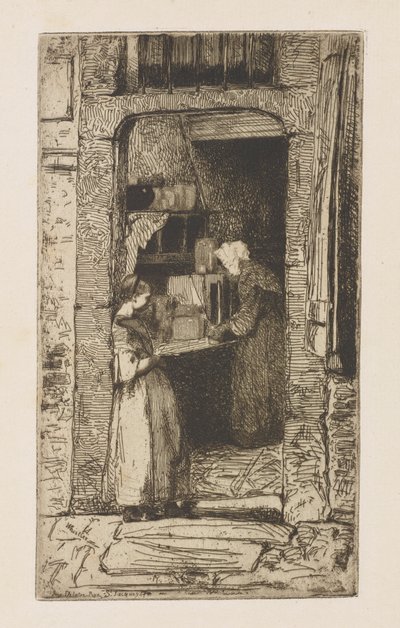 La Marchande de Moutarde - James Abbott McNeill Whistler