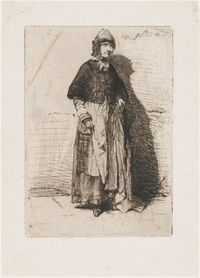La Mère Gérard - James Abbott McNeill Whistler