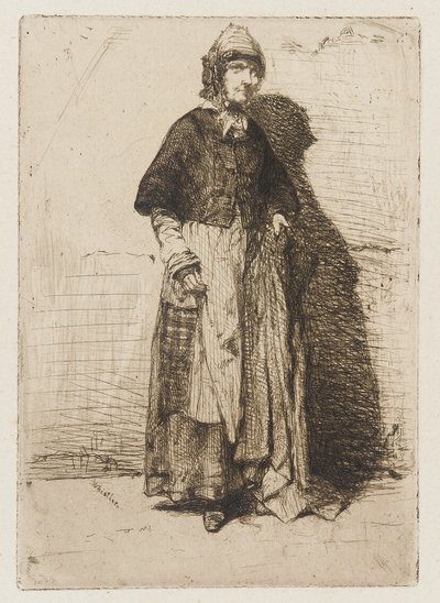 La Mère Gérard - James Abbott McNeill Whistler
