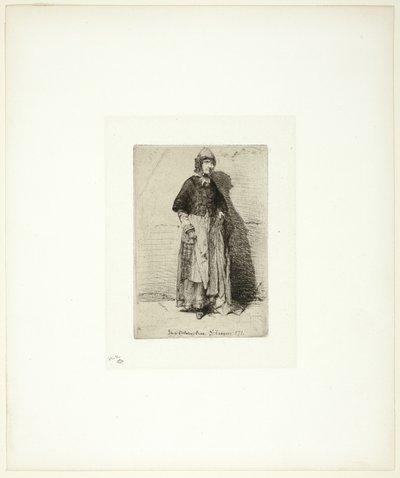 La Mère Gérard - James Abbott McNeill Whistler