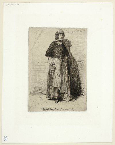 La Mère Gérard - James Abbott McNeill Whistler