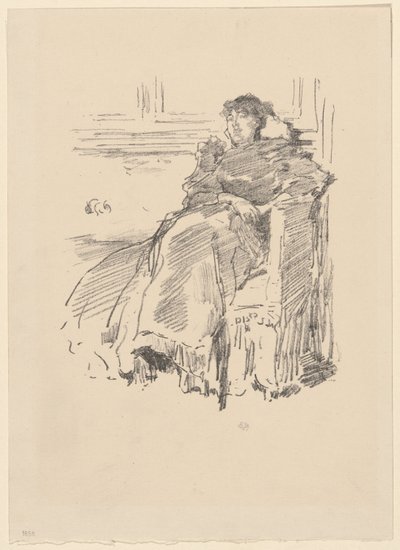 La Robe Rouge - James McNeill Whistler