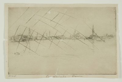 La Salute : Aube - James Abbott McNeill Whistler