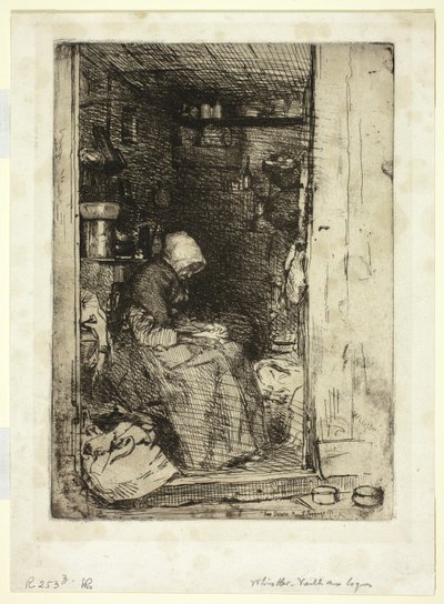 La Vieille aux Loques - James Abbott McNeill Whistler