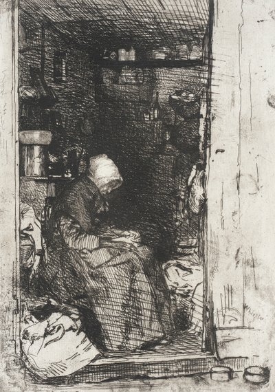 La Vieille aux Loques - James McNeill Whistler