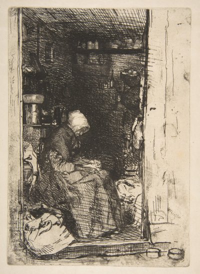 La vieille aux loques - James McNeill Whistler