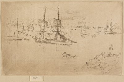 Lagune--Midi - James Abbott McNeill Whistler